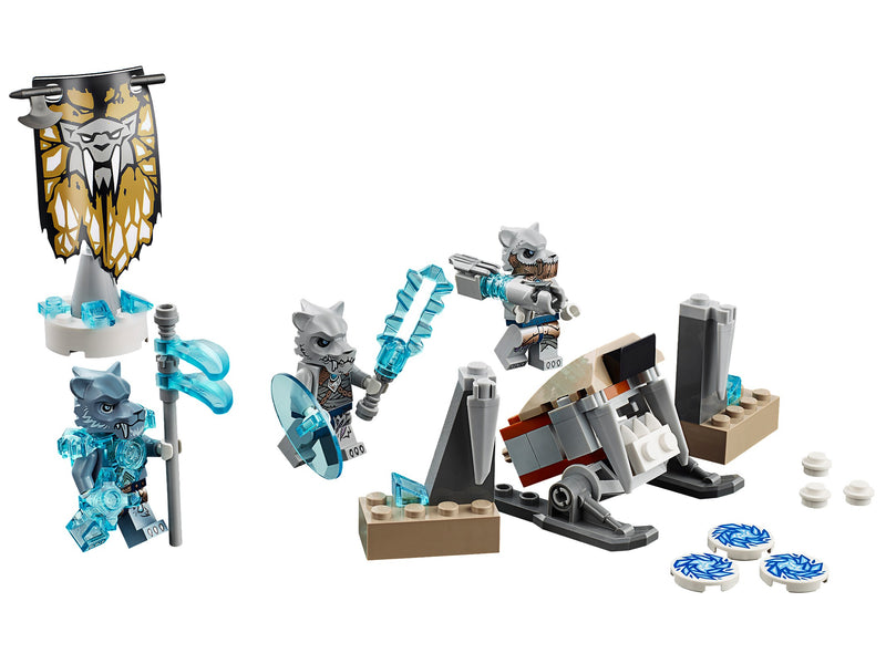 LEGO LEGENDS OF CHIMA Saber-tooth Tiger Tribe Pack (70232-1)