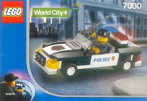 LEGO Town Squad Car (7030-1)