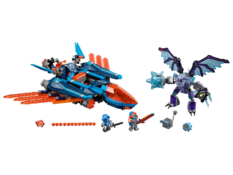 LEGO NEXO KNIGHTS Clay's Falcon Fighter Blaster (70351-1)