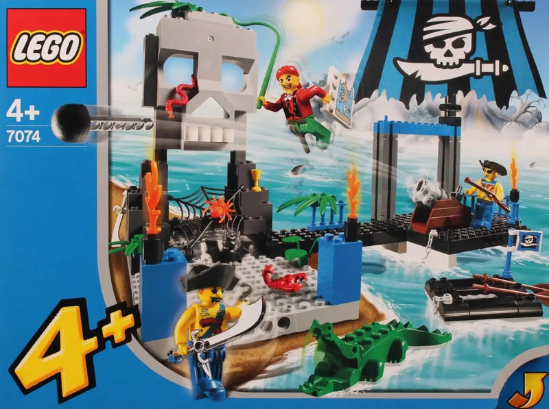 LEGO 4 Juniors Skull Island (7074-1)