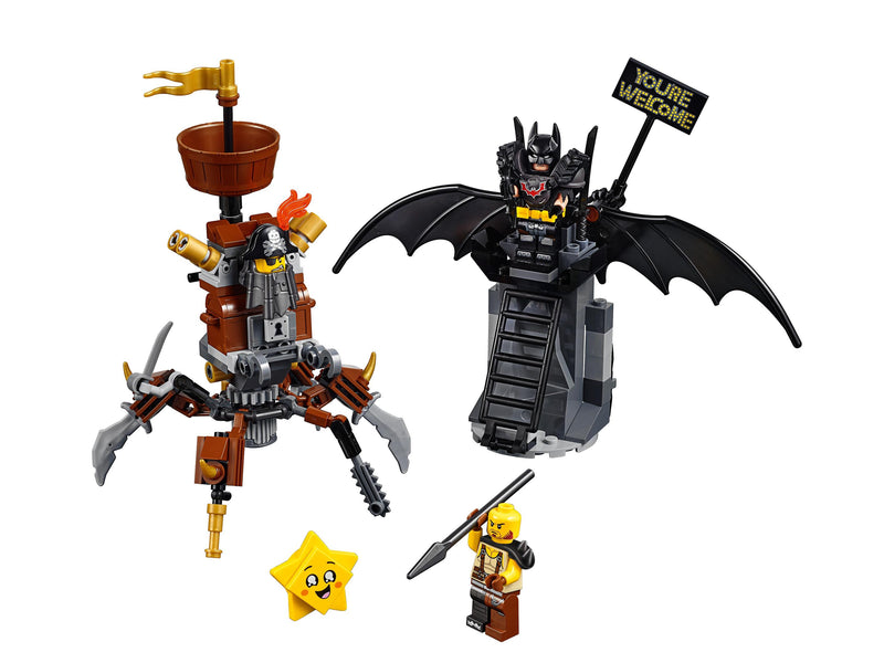 LEGO The LEGO Movie 2 Battle-Ready Batman and MetalBeard (70836-1)