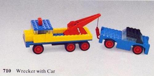 LEGO LEGOLAND Wrecker with Car (710-1)