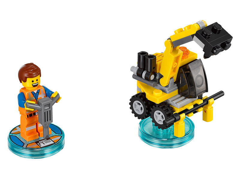 LEGO Dimensions Fun Pack - The LEGO Movie (Emmet and Emmet's Excavator) (71212-1)