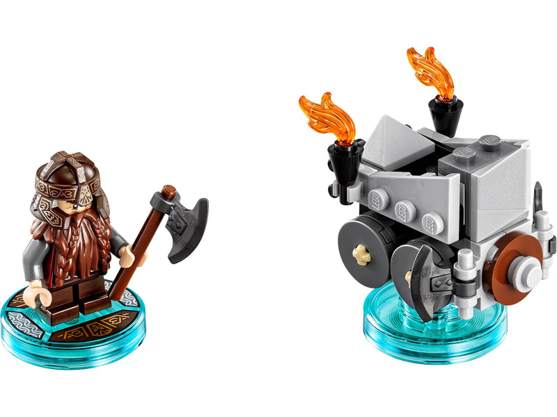 LEGO Dimensions Fun Pack - The Lord of the Rings (Gimli and Axe Chariot) (71220-1)