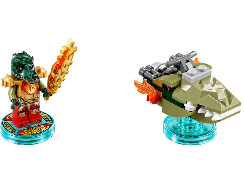 LEGO Dimensions Fun Pack - Legends of Chima (Cragger and Swamp Skimmer) (71223-1)