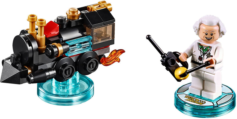 LEGO Dimensions Fun Pack - Back to the Future (Doc Brown and Traveling Time Train) (71230-1)