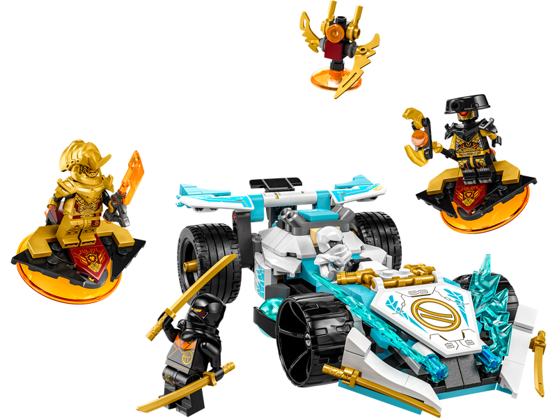 LEGO NINJAGO Zane's Dragon Power Spinjitzu Race Car (71791-1)