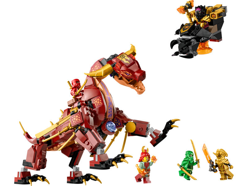 LEGO NINJAGO Heatwave Transforming Lava Dragon (71793-1)