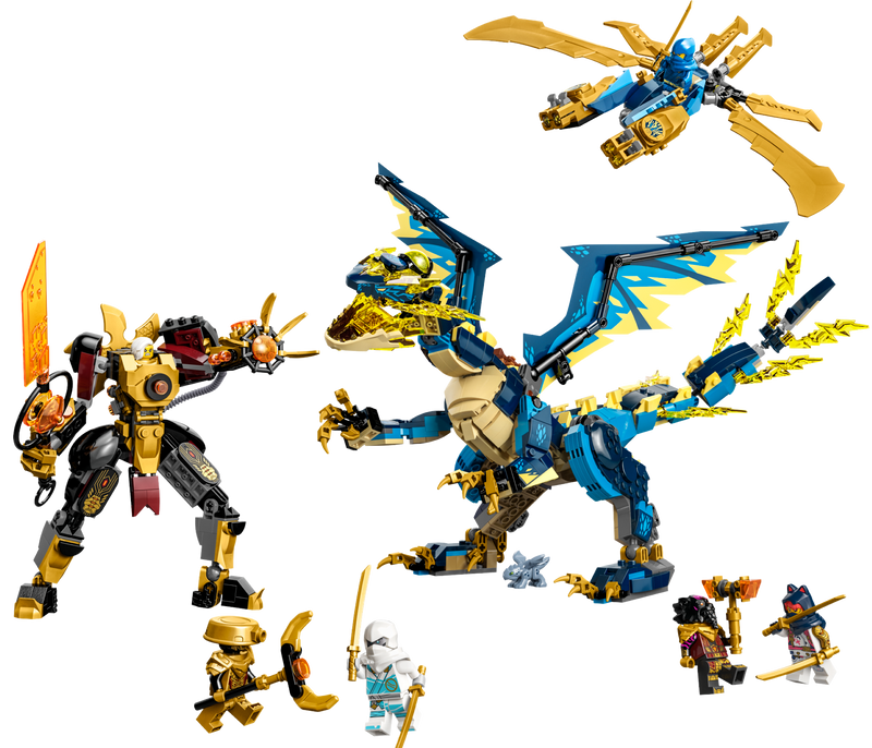LEGO NINJAGO Elemental Dragon vs. The Empress Mech (71796-1)