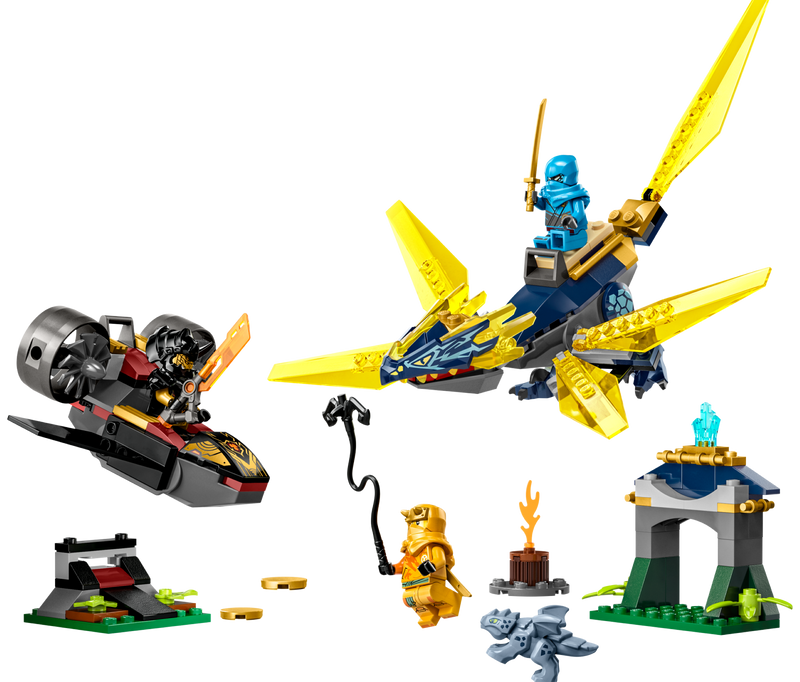 LEGO NINJAGO Nya and Arin's Baby Dragon Battle (71798-1)