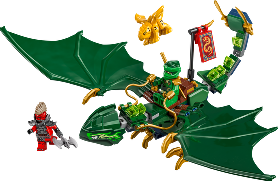 LEGO NINJAGO Lloyd's Green Forest Dragon (71829-1)