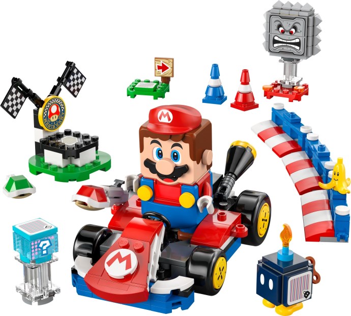 LEGO Super Mario Interactive LEGO Mario & Standard Kart (72043-1) LEGO