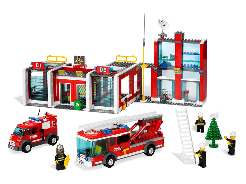 LEGO Town Fire Station (7208-1)