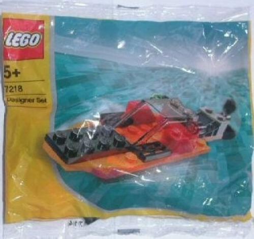 LEGO Designer Sets Orange Speedboat polybag (7218-1)