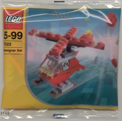 LEGO Designer Sets Small Red Helicopter polybag (7222-1)