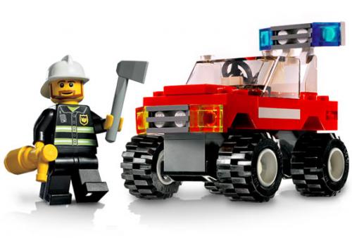 LEGO Town Fire Car (7241-1)