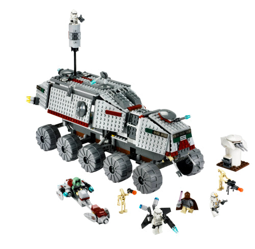 LEGO Star Wars Clone Turbo Tank (with Light-Up Mace Windu, Trans-Light Purple Lightsaber Blade) (7261-1)