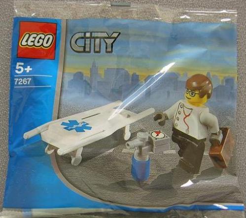 LEGO Town Paramedic polybag (7267-1)