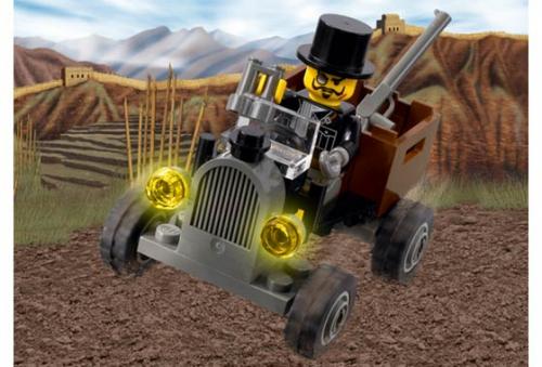 LEGO Adventurers Black Cruiser {Kabaya Version} (7424-2)