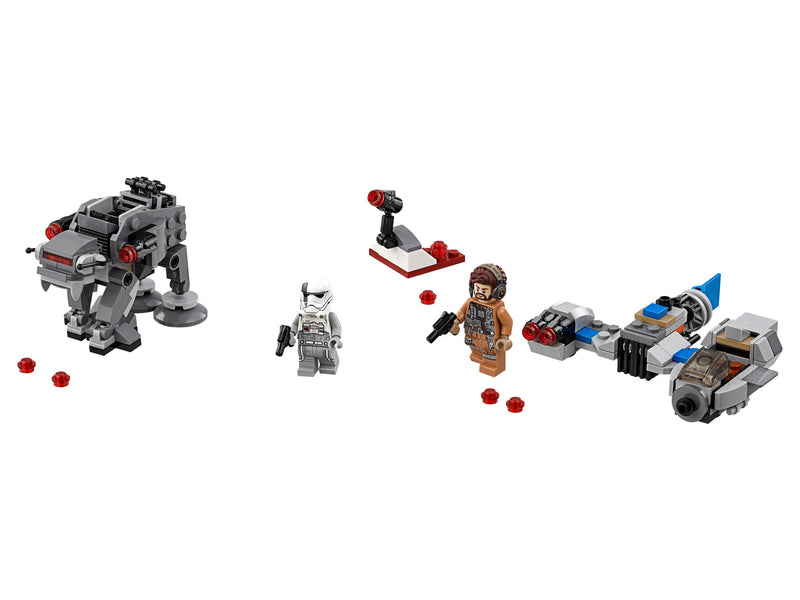 LEGO Star Wars Ski Speeder vs. First Order Walker Microfighters (75195-1)