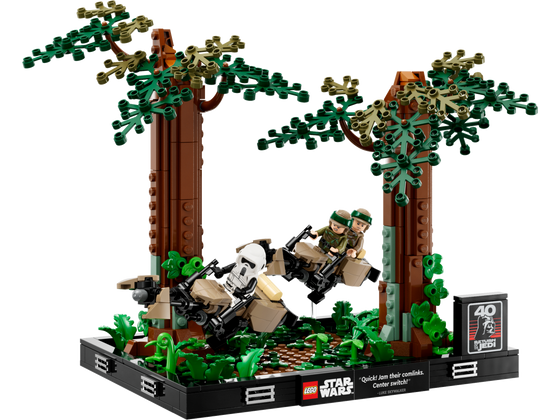 LEGO Star Wars Endor Speeder Chase Diorama (75353-1)