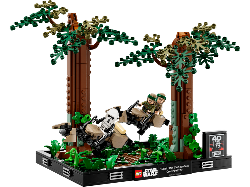 LEGO Star Wars Endor Speeder Chase Diorama (75353-1)