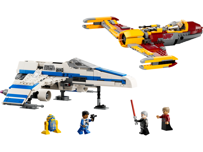 LEGO Star Wars New Republic E-Wing vs. Shin Hati's Starfighter (75364-1)