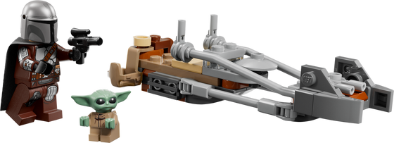 LEGO Star Wars The Mandalorian & Grogu's Speeder Bike (75436-1)