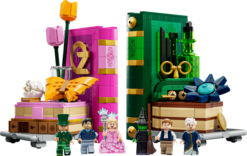 LEGO Wicked Glinda & Elphaba Bookends (75691-1)