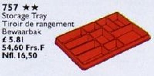 LEGO Service Packs Storage Tray (757-1)