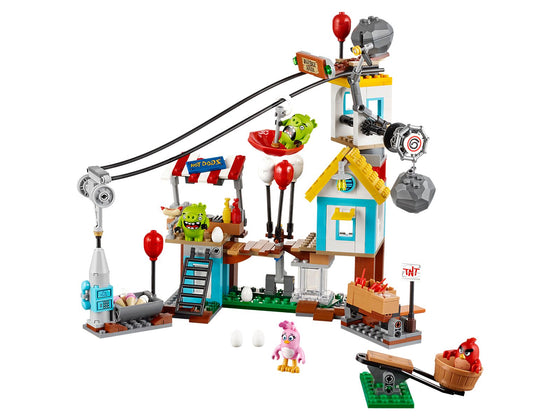 LEGO The Angry Birds Movie Pig City Teardown (75824-1)