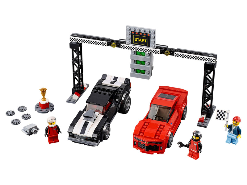 LEGO SPEED CHAMPIONS Chevrolet Camaro Drag Race (75874-1)