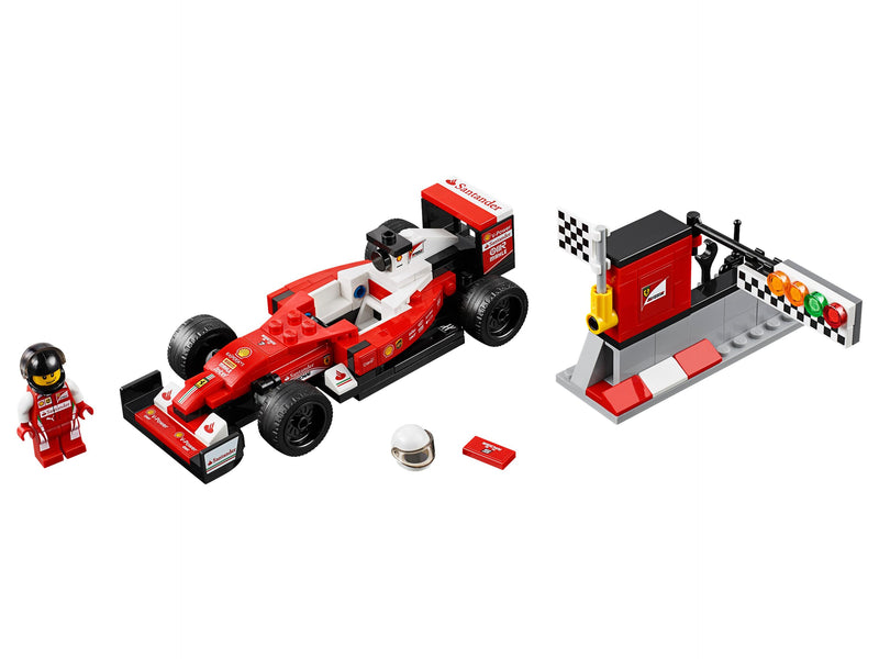 LEGO SPEED CHAMPIONS Scuderia Ferrari SF16-H (75879-1)
