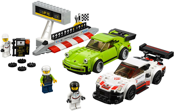 LEGO SPEED CHAMPIONS Porsche 911 RSR + 911 Turbo (75888-1)
