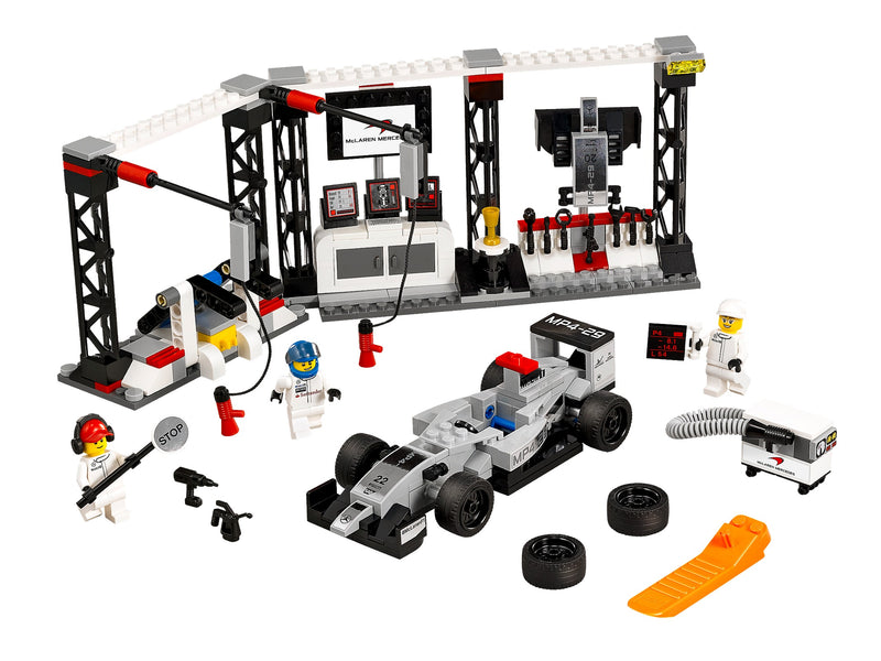 LEGO SPEED CHAMPIONS McLaren Mercedes Pit Stop (75911-1)
