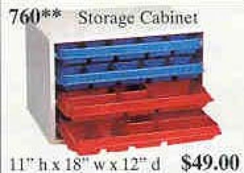 LEGO Service Packs Storage Cabinet (760-1)
