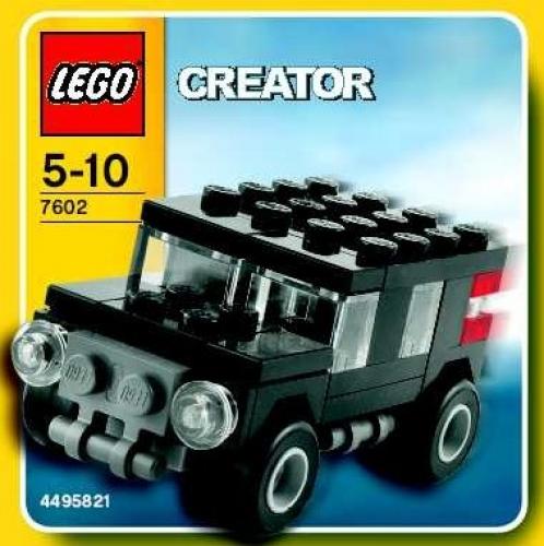 LEGO Creator Black SUV polybag (7602-1)