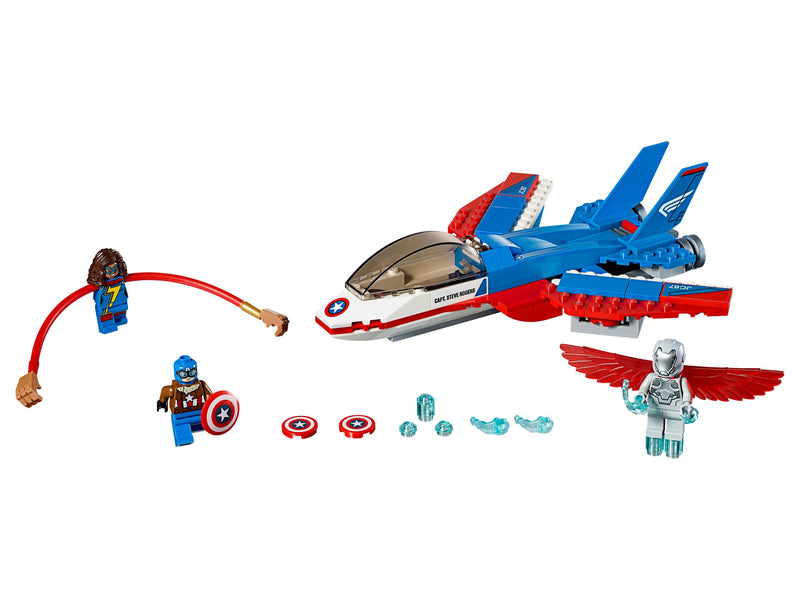 LEGO Super Heroes Captain America Jet Pursuit (76076-1)