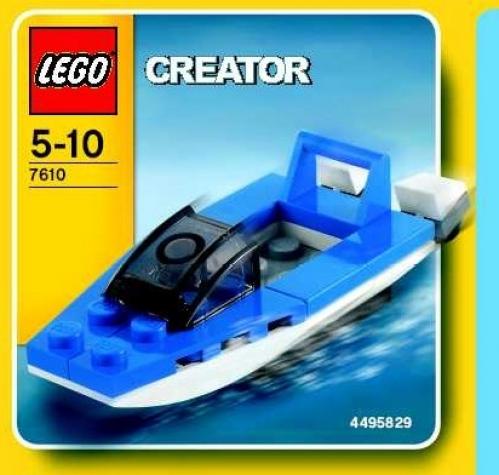 LEGO Creator Speedboat polybag (7610-1)
