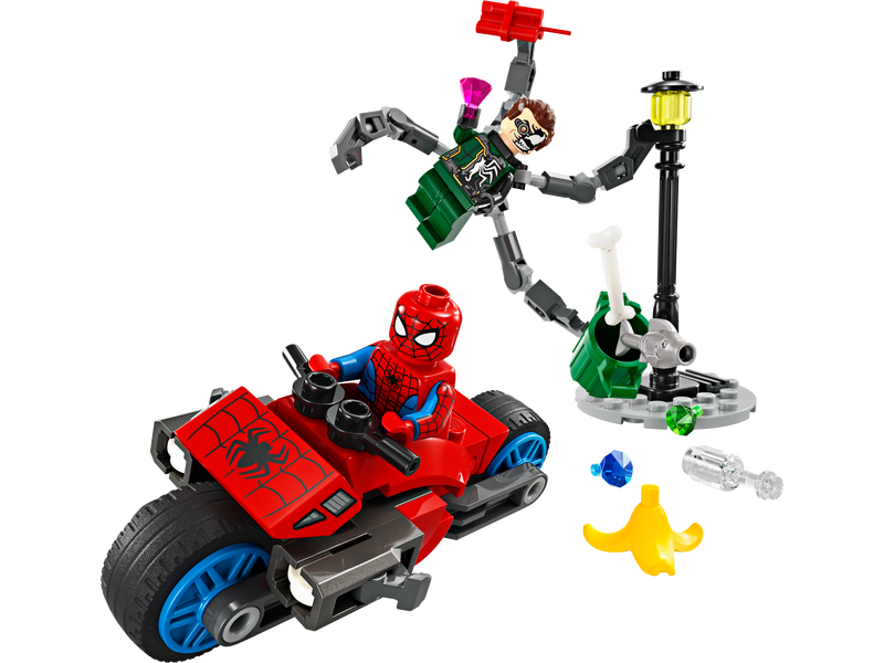 LEGO Super Heroes Motorcycle Chase: Spider-Man vs. Doc Ock (76275-1)