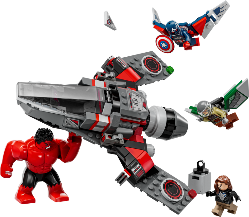 LEGO Super Heroes Captain America vs. Red Hulk Battle (76292-1)