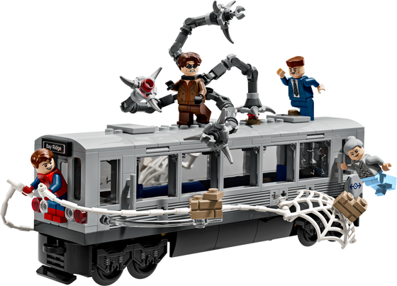 LEGO Super Heroes Spider-Man vs. Doc Ock Subway Train Scene (76321-1)