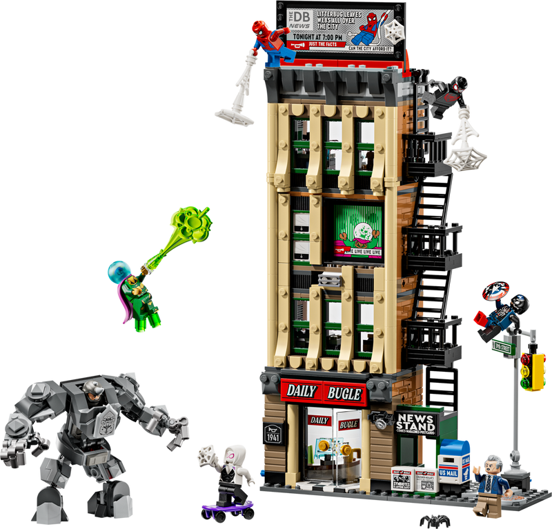 LEGO Super Heroes Spider-Man vs. Mysterio: The Daily Bugle (76342-1)