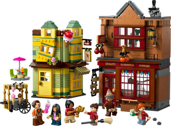 LEGO Harry Potter Quality Quidditch Supplies & Ice Cream Parlour (76452-1)