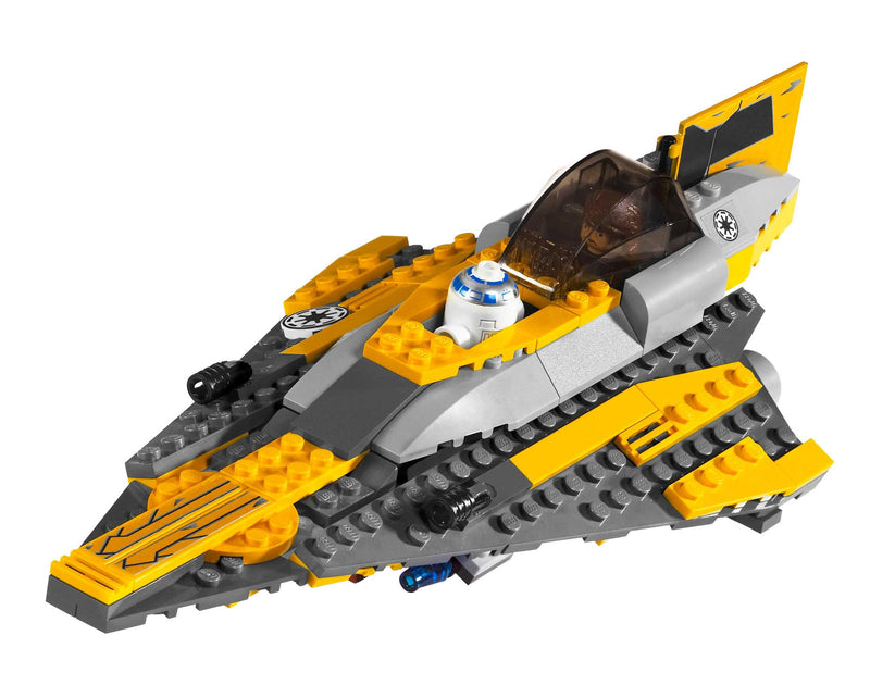 LEGO Star Wars Anakin's Jedi Starfighter, Clone Wars White Box (7669-2)