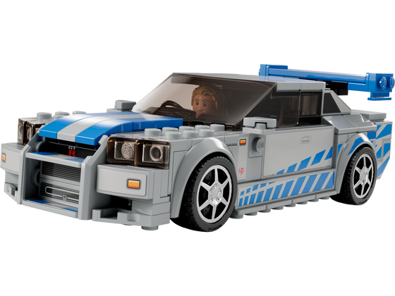 LEGO SPEED CHAMPIONS 2 Fast 2 Furious Nissan Skyline GT-R (R34) (76917-1)
