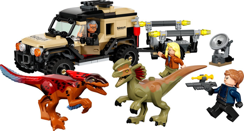 LEGO Jurassic World Pyroraptor & Dilophosaurus Transport (76951-1)