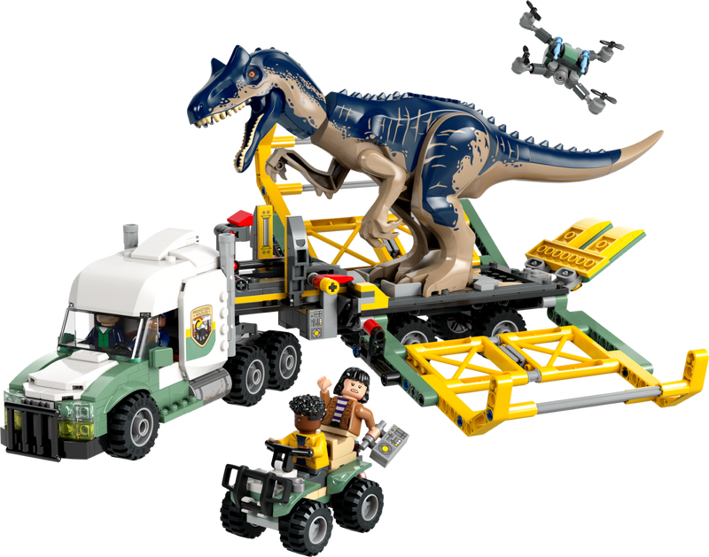LEGO Jurassic World Dinosaur Missions: Allosaurus Transport Truck (76966-1)