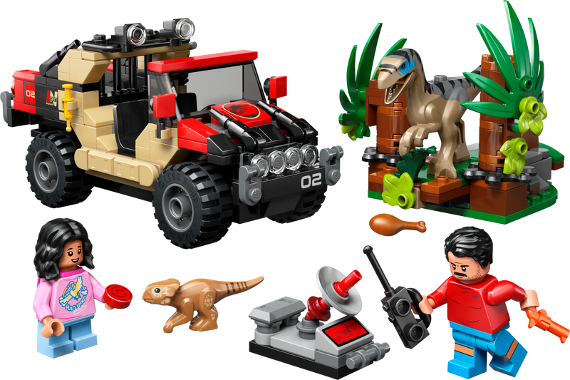 LEGO Jurassic World Raptor Off-Road Escape (76972-1)