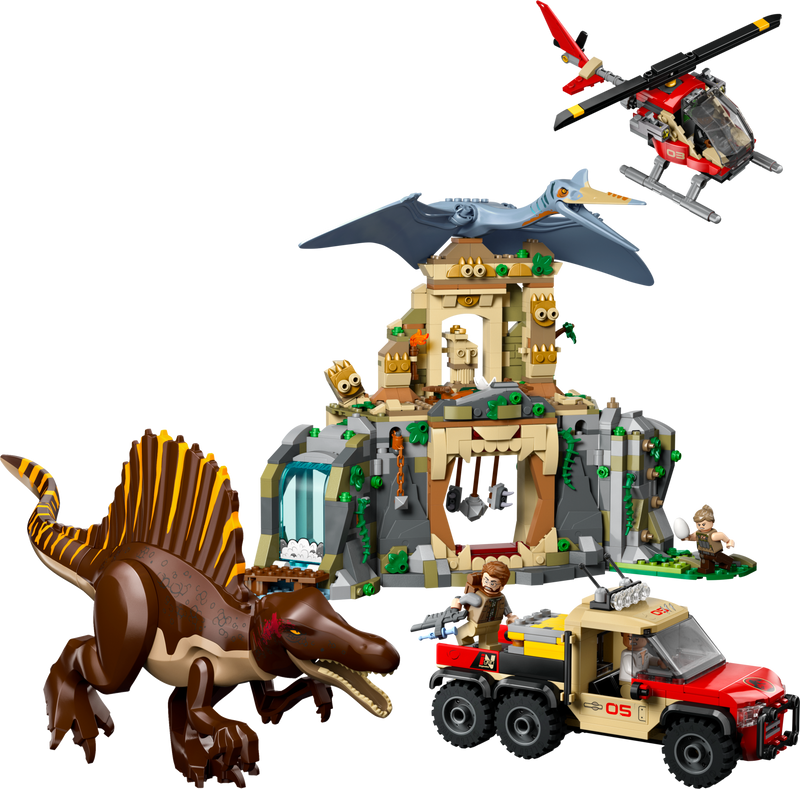 LEGO Jurassic World Spinosaurus & Quetzalcoatlus Air Mission (76976-1)